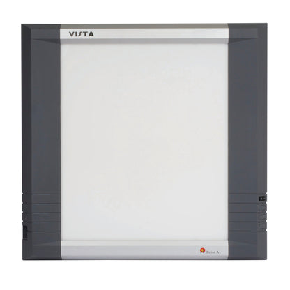 Point A Technologies LCD Vista 2-Bank Illuminator with a dark gray frame and a large illuminated white surface in the center.