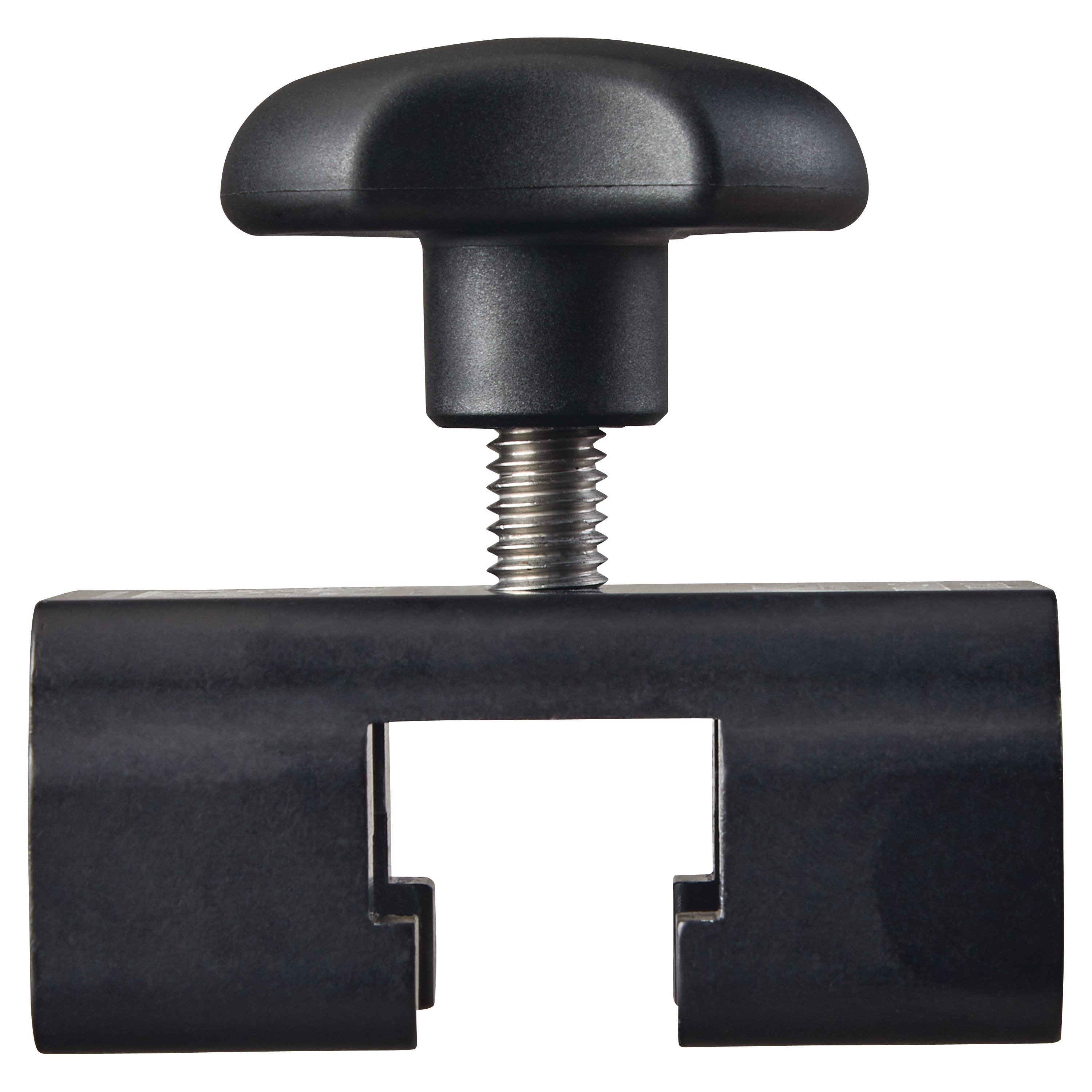 The KYRA Simple Blade Clamp features a black T-shaped handle attached to a clamp with a threaded screw for tightening.