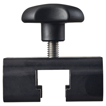 The KYRA Simple Blade Clamp features a black T-shaped handle attached to a clamp with a threaded screw for tightening.