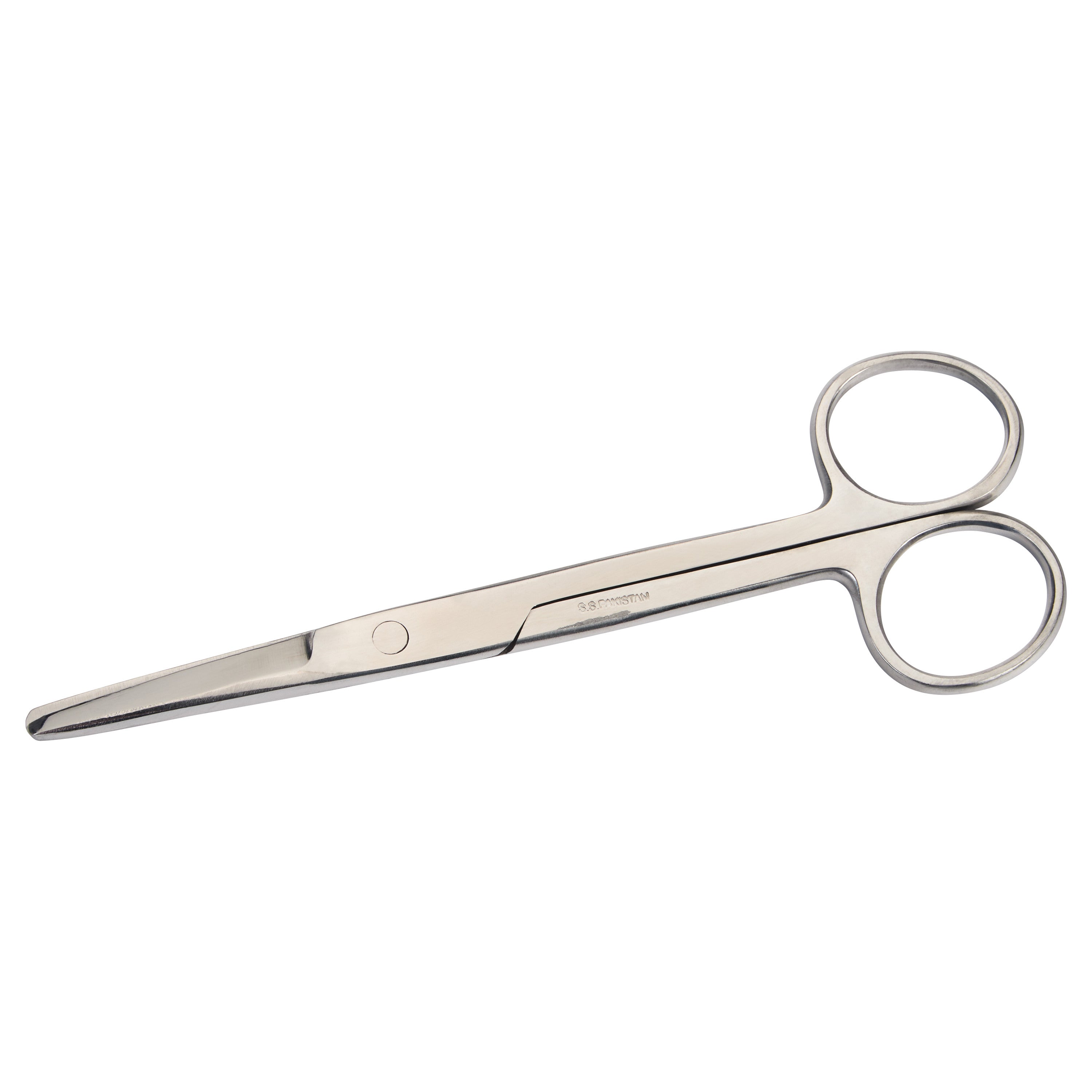 Mayo Dissecting Scissors made of stainless steel with blunt, rounded tips and looped handles, designed for medical use.