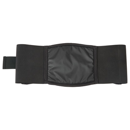 The AliMed Back Saver Belt is a black, adjustable support belt designed for lumbar support with a central padded area.