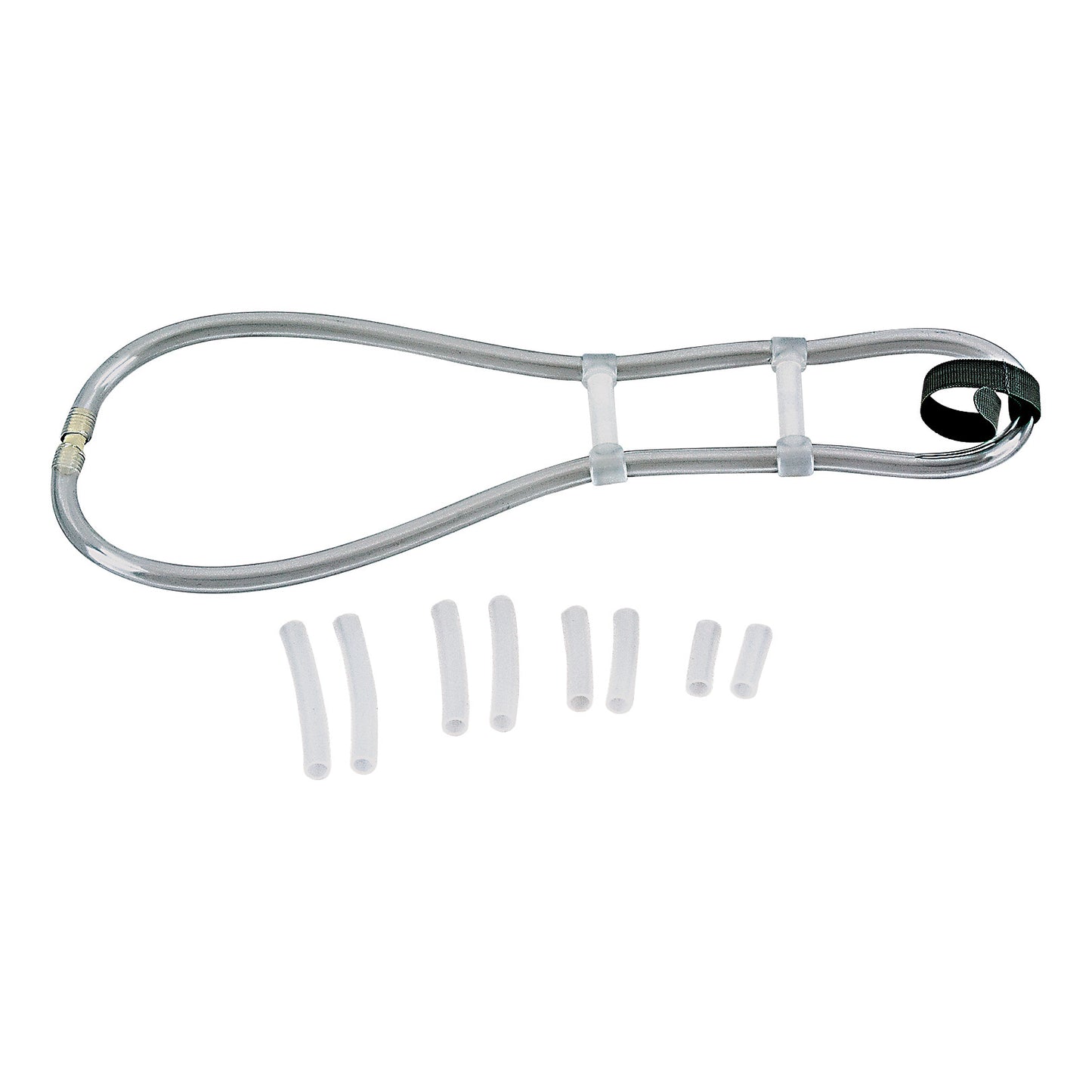 The Torticollis (TOT) Collar, with an adjustable loop design and multiple white inserts, is displayed on a white background.