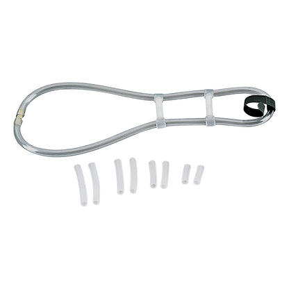 The Torticollis (TOT) Collar, with an adjustable loop design and multiple white inserts, is displayed on a white background.