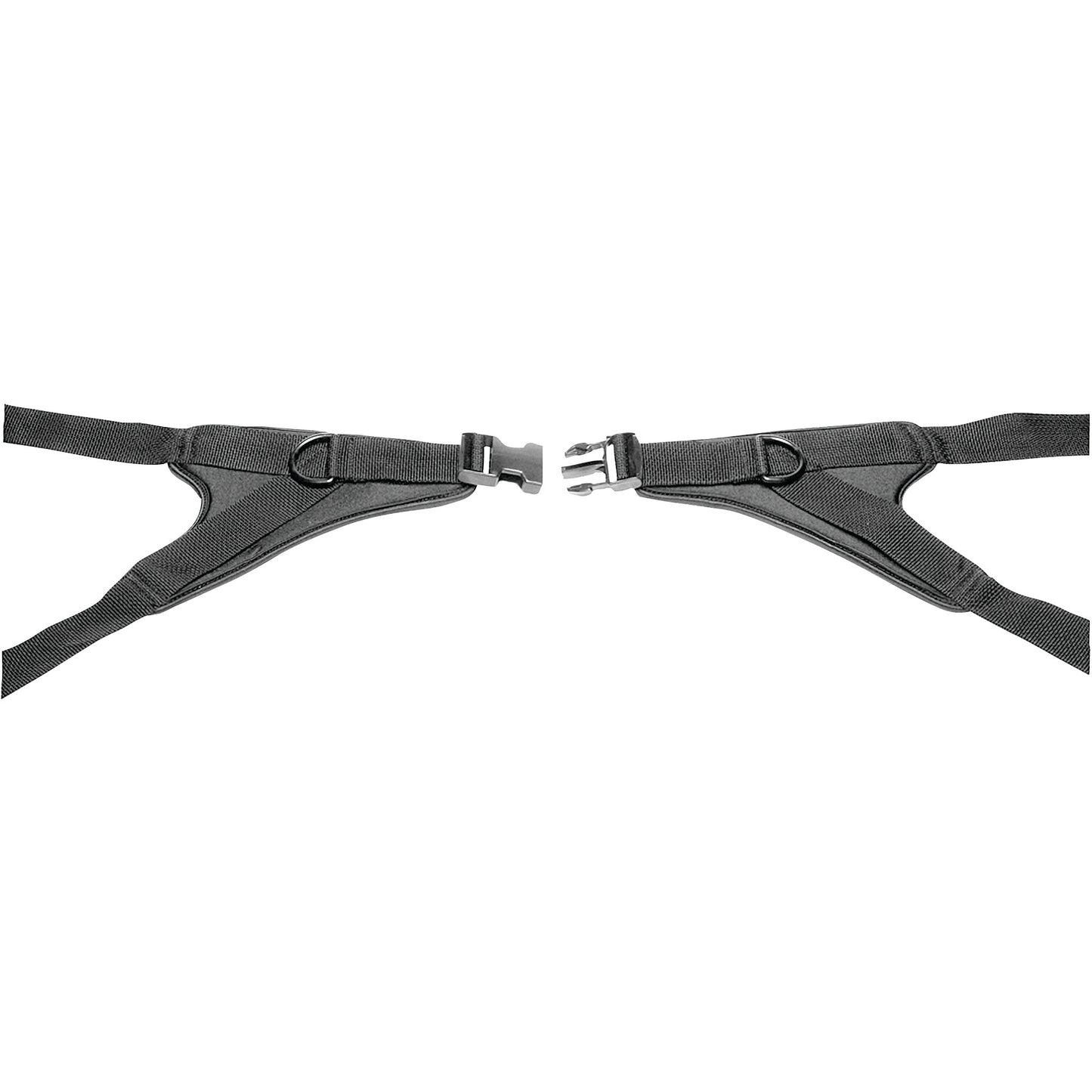 The Therafin Hip Stabilizing Belt is a black strap with adjustable buckles, designed for support and stability during movement.