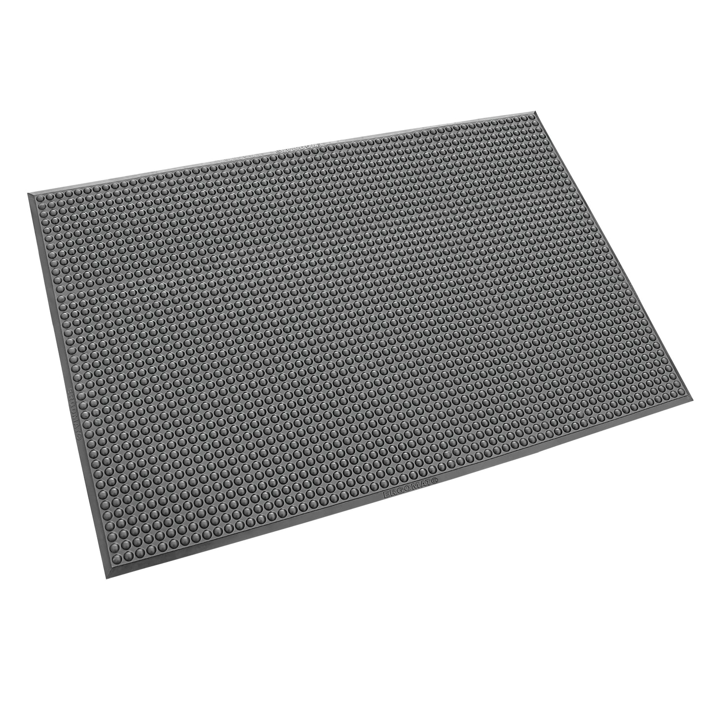 ERGOMAT Basic Bubble Anti-Fatigue Mat with textured surface of small round bumps, designed to reduce fatigue for users.