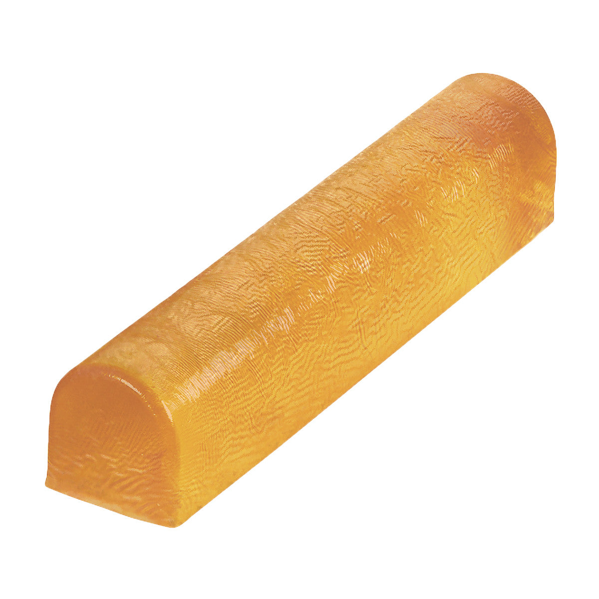 The AliMed AliGel Chest Roll is a cylindrical, orange gel support with a semi-circular top used for patient positioning.