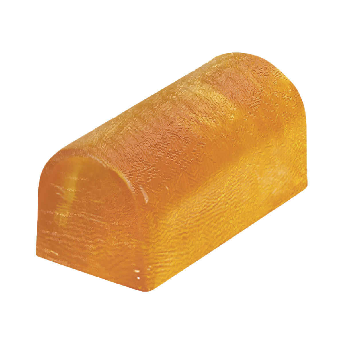 AliMed AliGel Chest Roll, a semi-cylindrical orange gel pad, used for positioning patients during medical procedures.