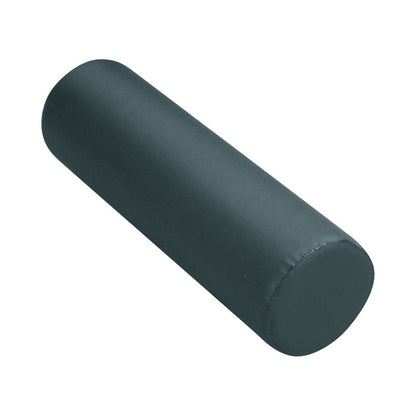 A dark cylindrical AliMed Positioning Roll designed for support and stability in medical or therapeutic settings.