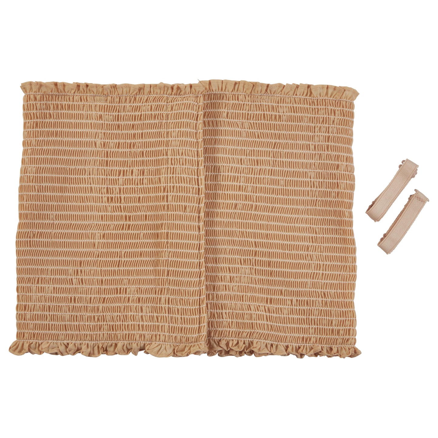 Expand-A-Band Lined Breast Binder, 12/Pack, shown with beige, elastic material and two separate band pieces.