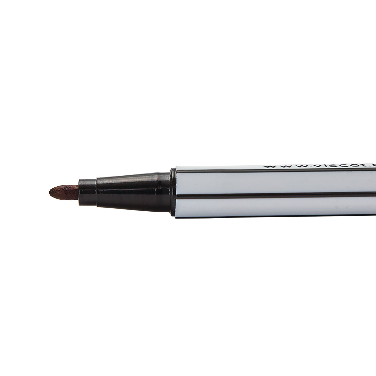 Viscot Mini Pre-Surgical Skin Marker with a fine tip and metallic gray body, designed for marking skin before surgeries.