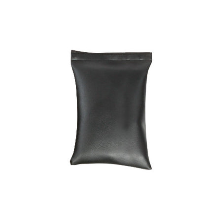 A black AliMed Standard Sandbag with a smooth surface and a rectangular shape, shown against a plain white background.