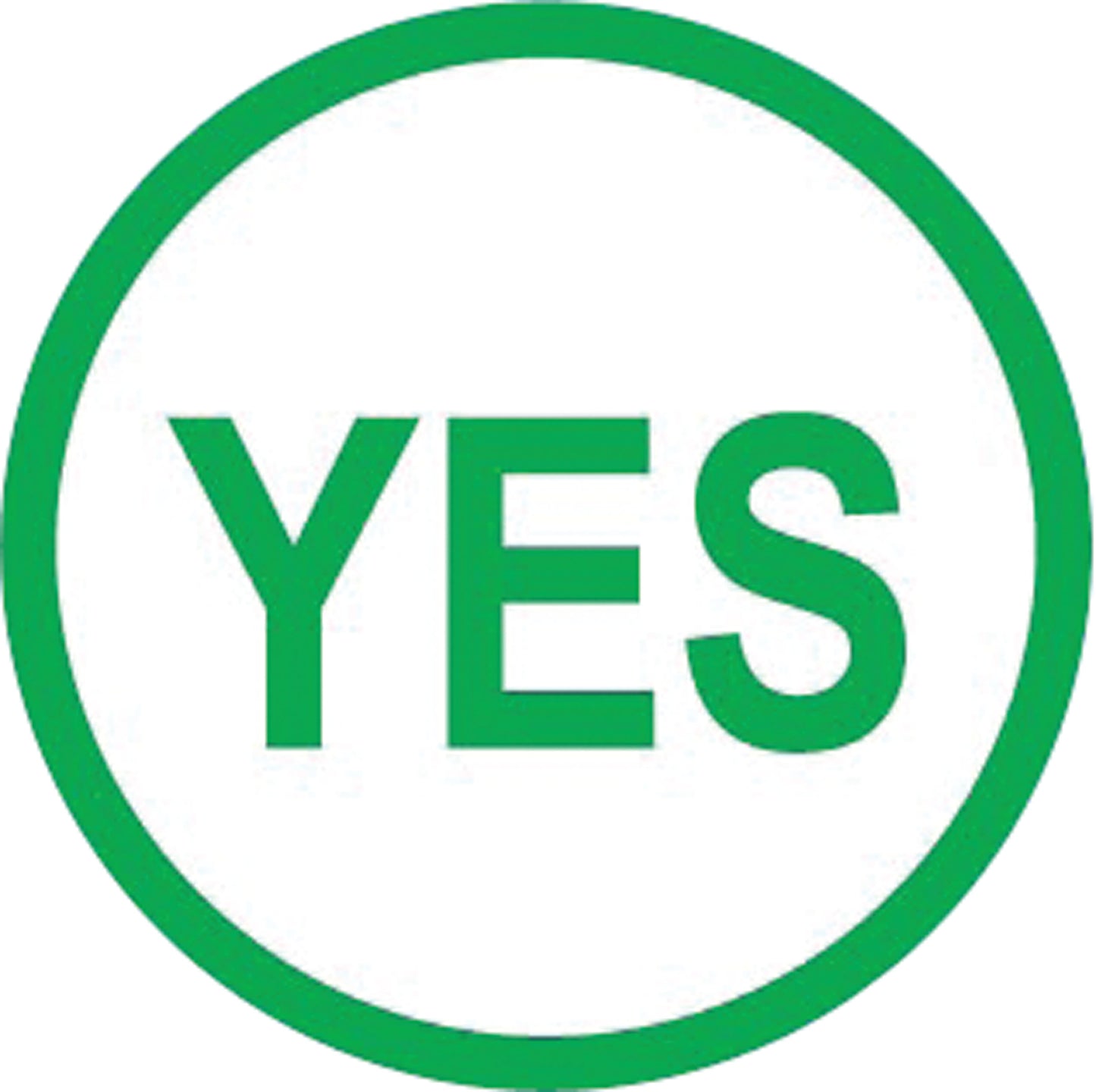 The Viscot TAT "YES" Marker image features the word "YES" in bold green letters enclosed within a green circle.