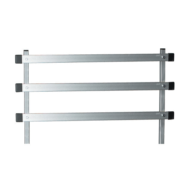 AliMed Cart Accessory: Trellis System for Mini/Select/Standard/Wide Series Medical Carts features three horizontal metal bars.