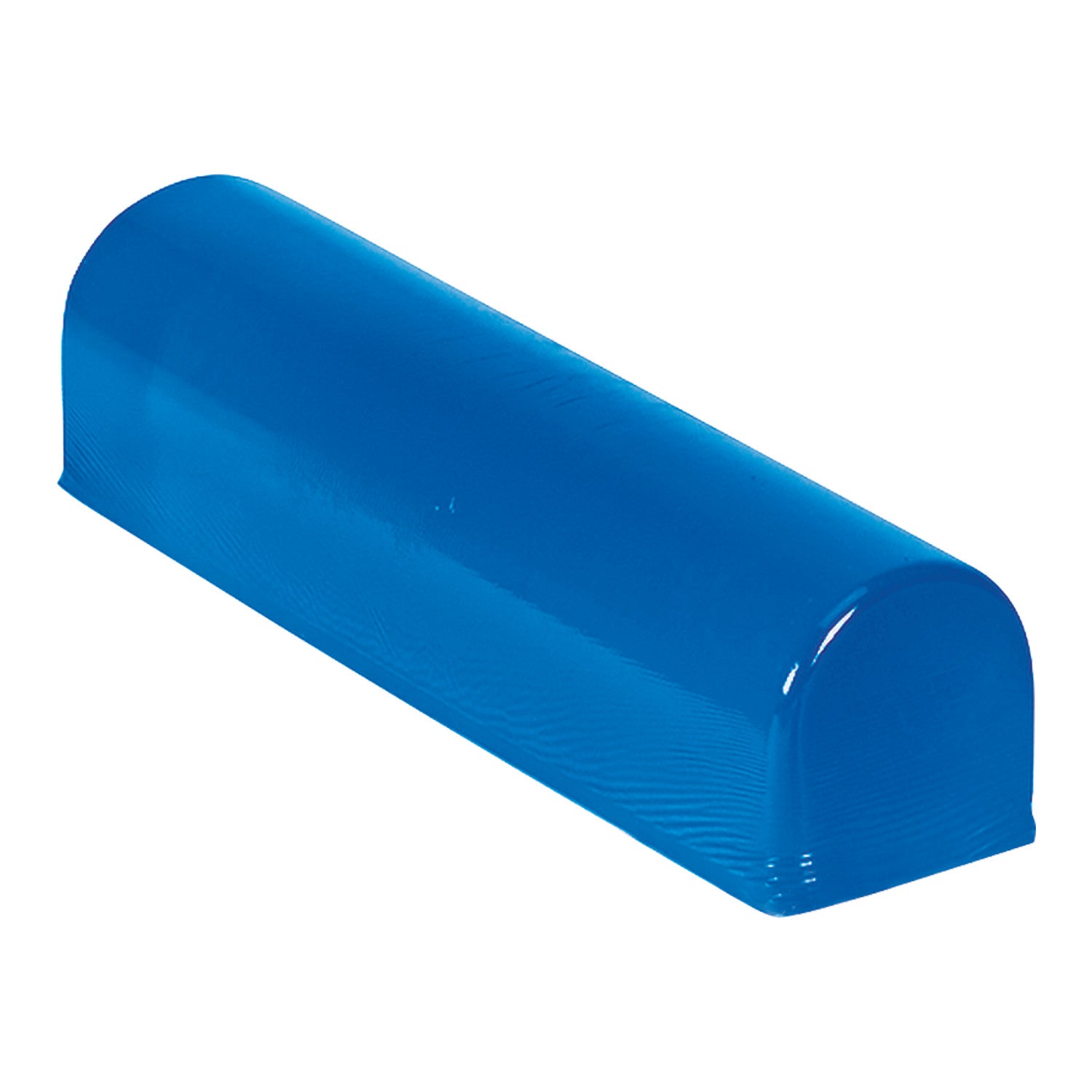 AliMed AliBlue Gel Chest Roll, a blue, semi-cylindrical support pad used for positioning patients during medical procedures.