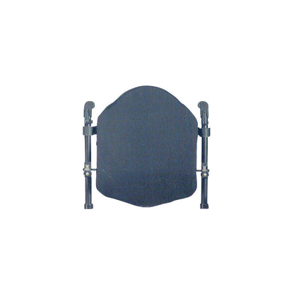 A JAY J2 Wheelchair Back with a contoured design and adjustable metal supports, shown against a plain white background.