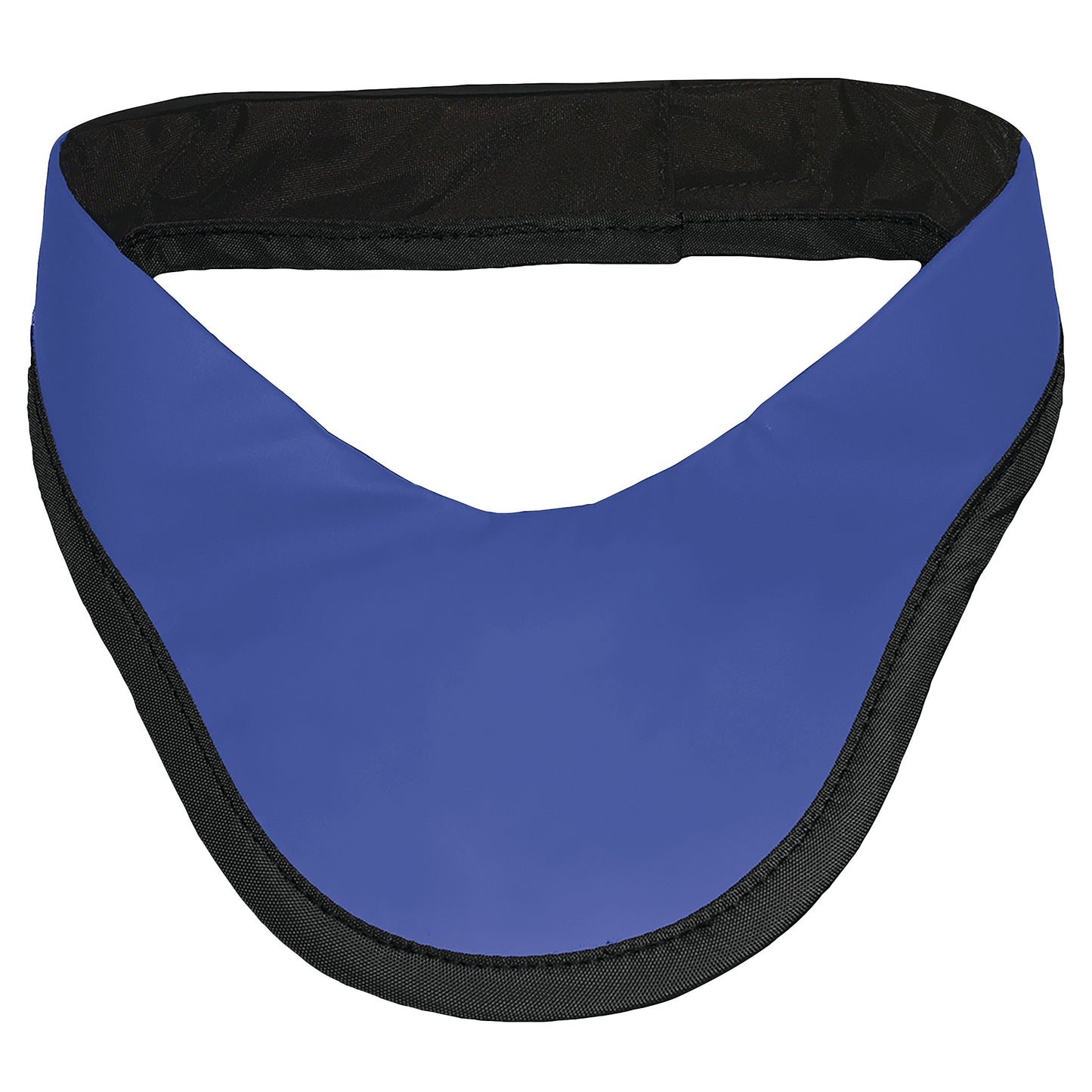 The Barrier Technologies UltraFlex Lead-Free Support Vest and Skirt in blue with a black edge, designed for radiation protection.