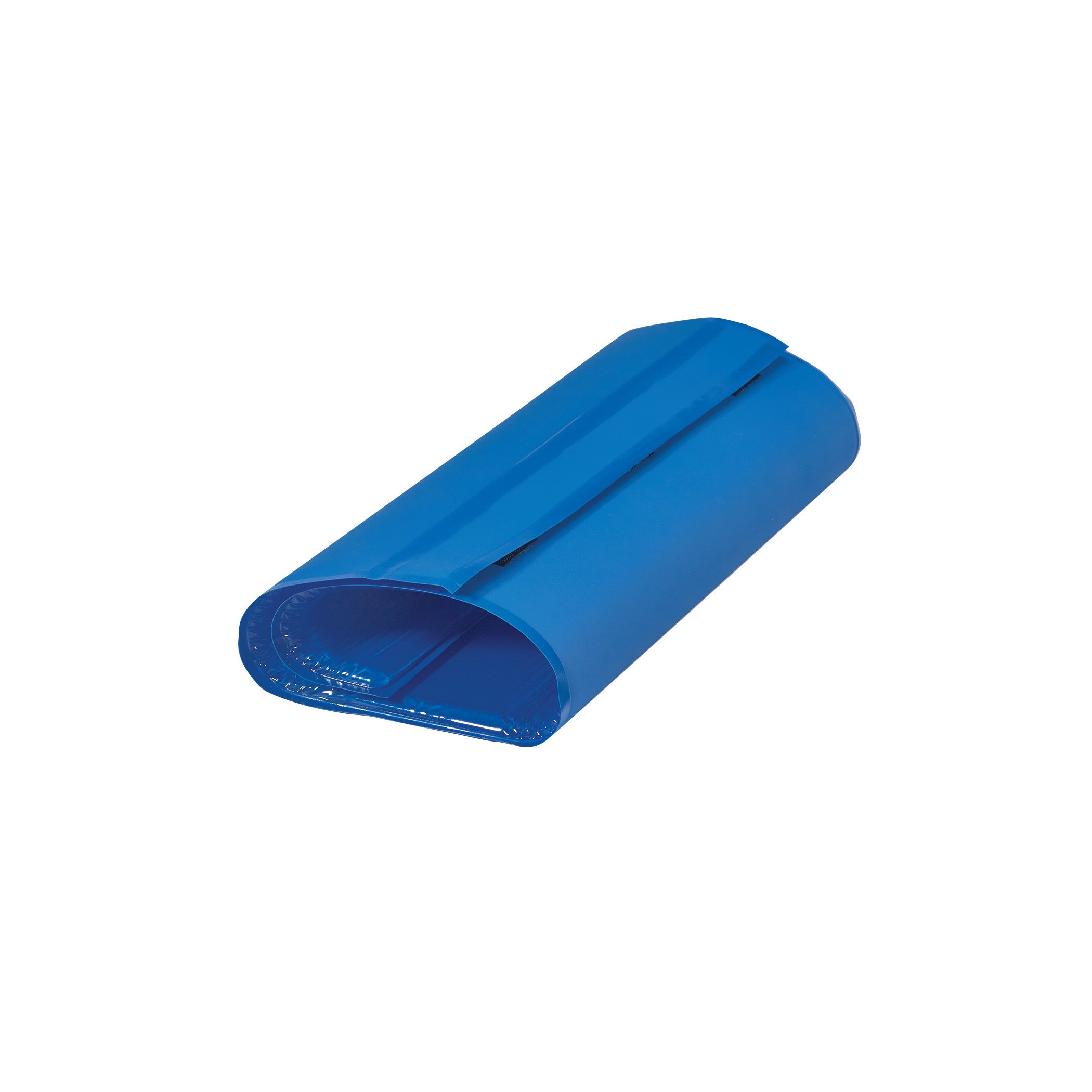 An AliMed AliBlue Gel Ulnar Forearm Protector. It's a blue, folded, gel pad designed to protect the forearm.