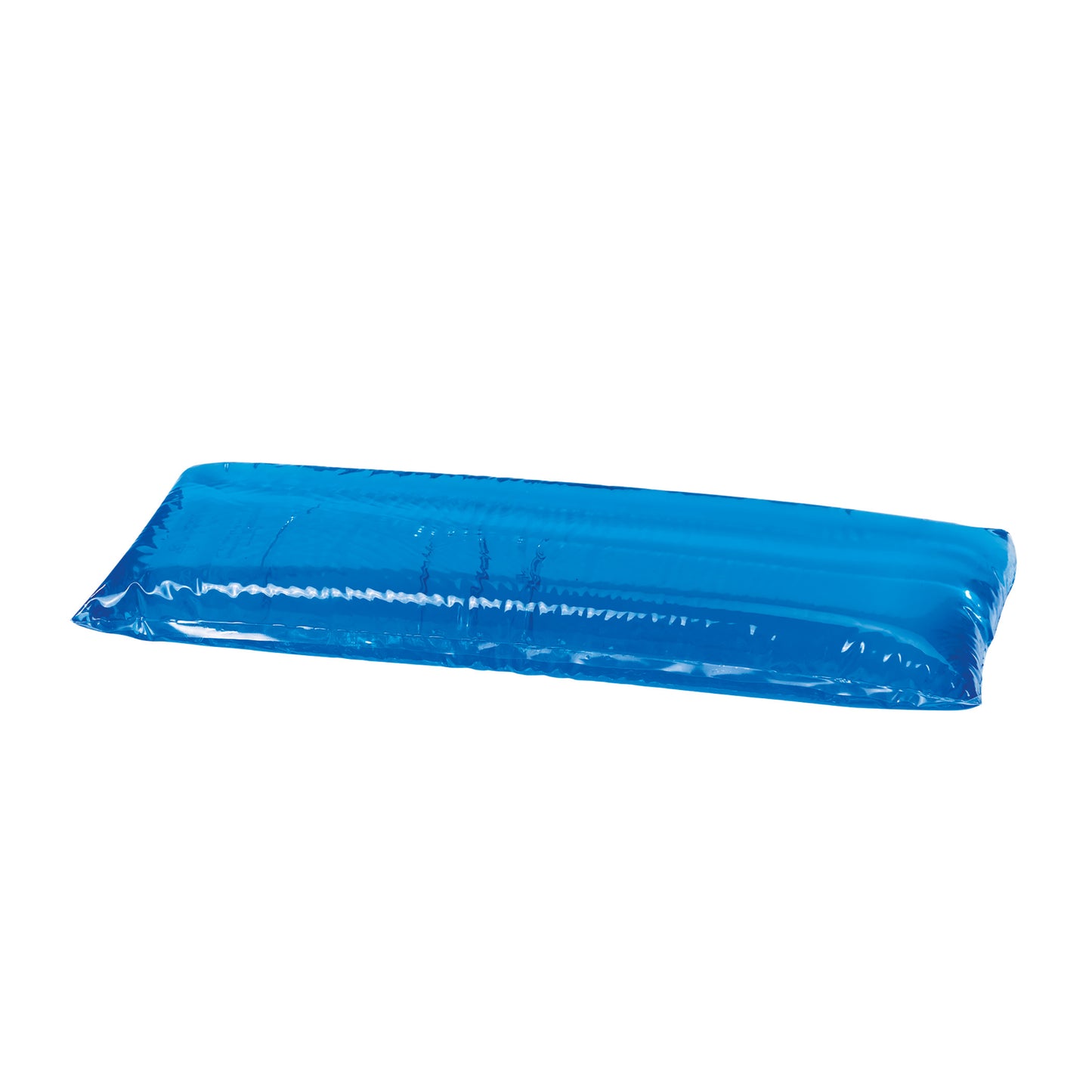 AliMed AliBlue Gel Axillary Roll, a rectangular blue gel cushion, designed for positioning and support during medical procedures.