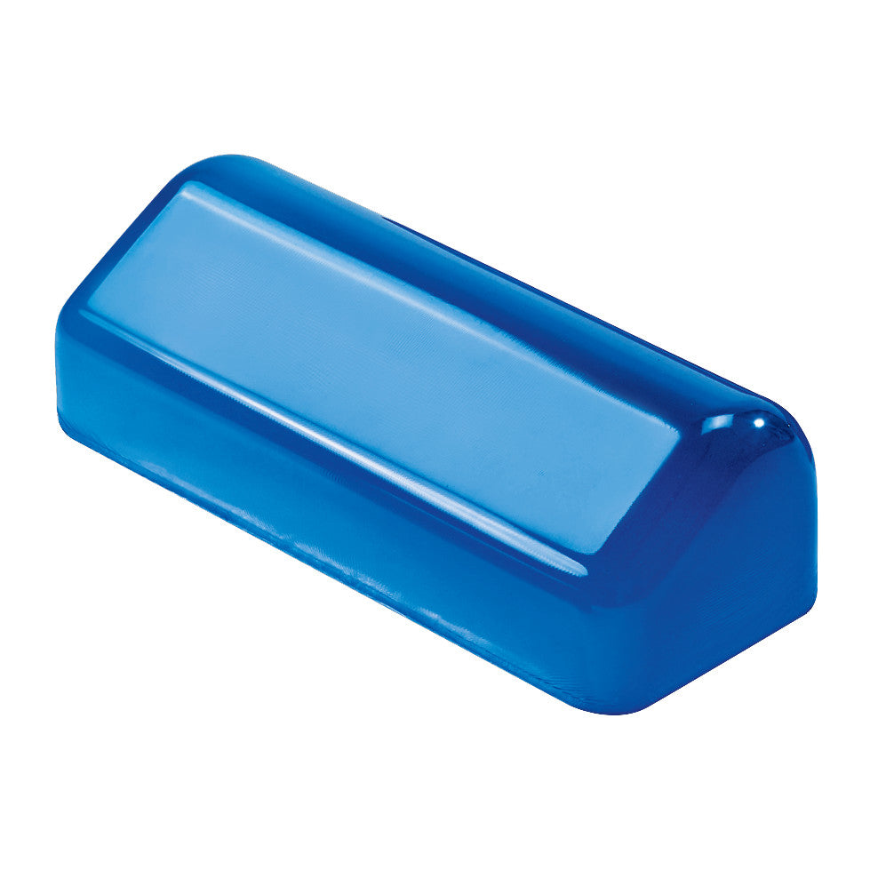 AliMed AliBlue Gel Contoured Chest Roll, a blue rectangular support cushion with rounded edges for medical use.