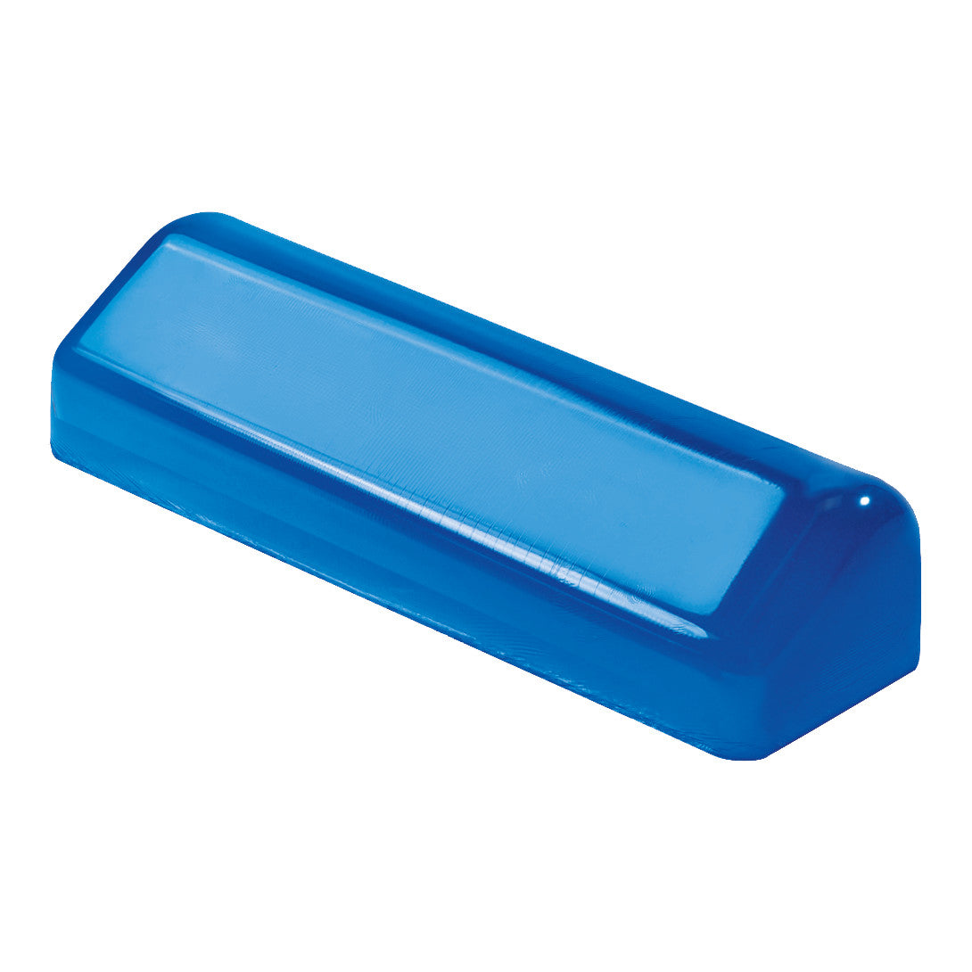 AliMed AliBlue Gel Contoured Chest Roll is a blue, rectangular, contoured cushion used for patient support.