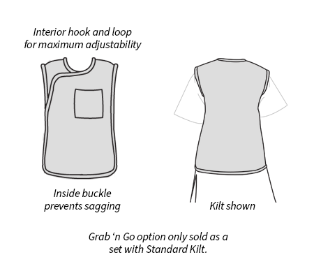 Standard Vest – Hook-and-Loop Closure