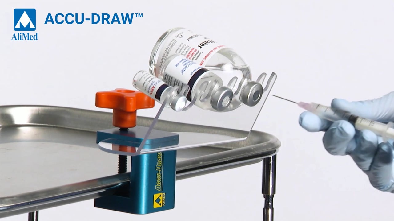 AliMed® ACCU-DRAW™ Vial Holder Video